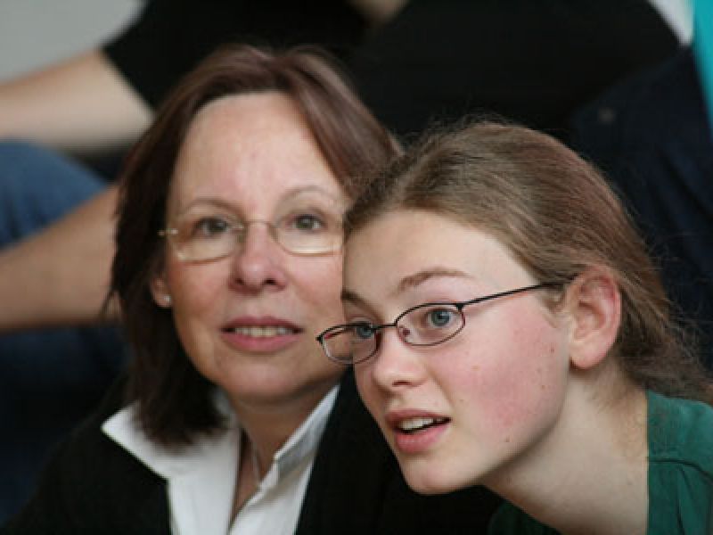 Wie eine Familie, hier Eva und Julia
